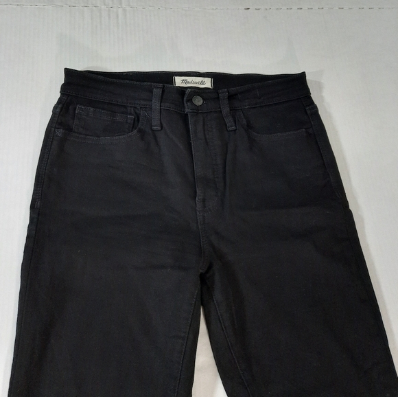 Madewell Roadtripper Skinny Jeans in Bennett Black - Picture 4 of 7